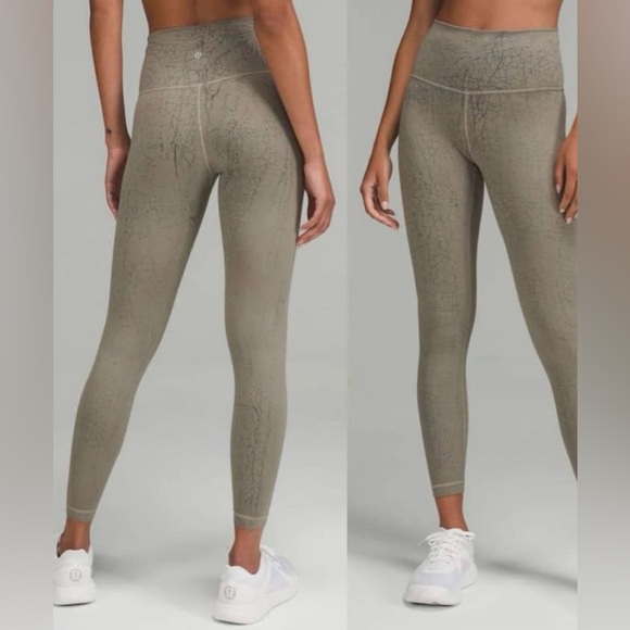 lululemon athletica Pants - lululemon athletica High-Rise Taupe Leggings